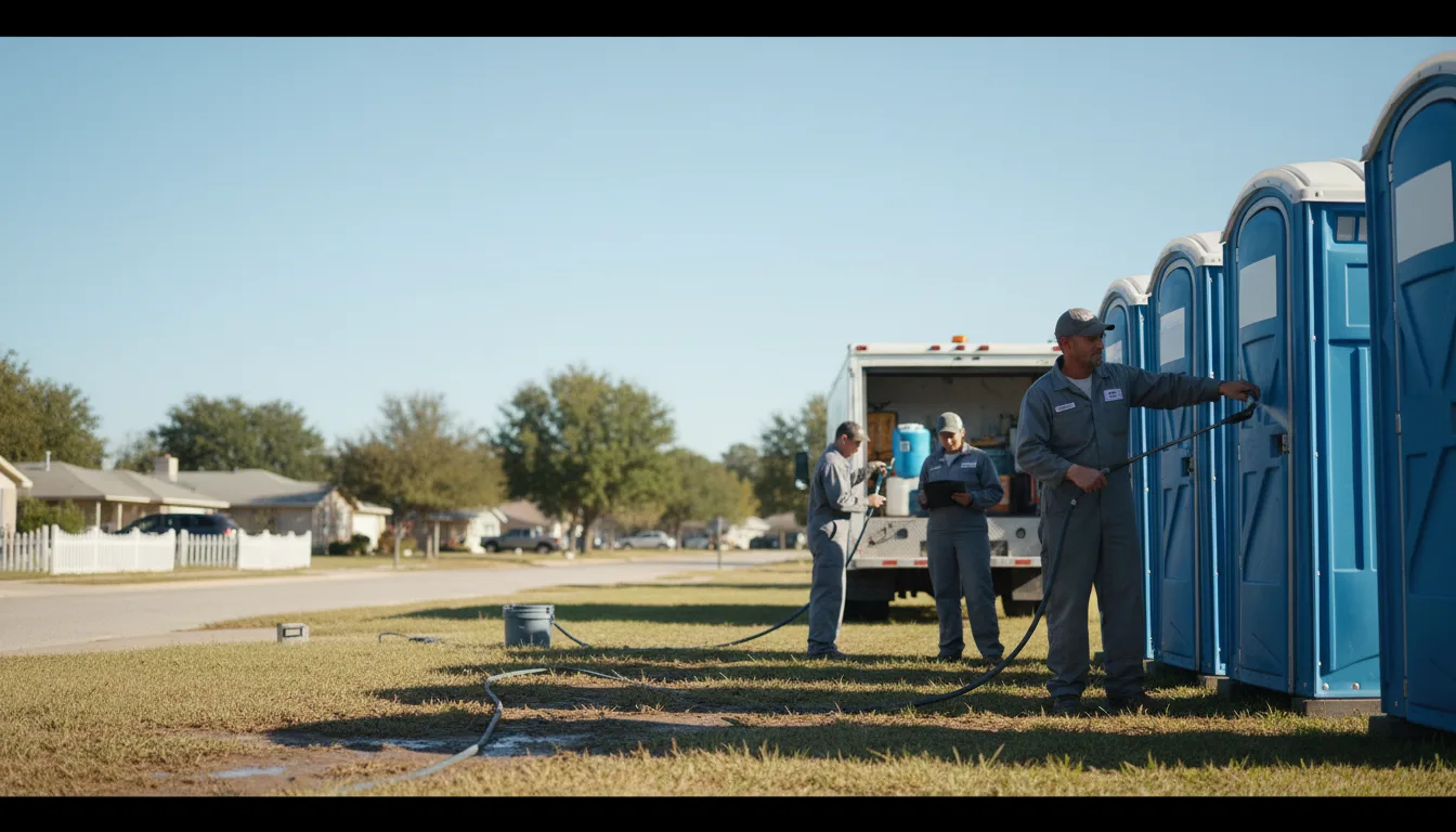 Long-Term Portable Toilet Rental in Waddell, AZ near me